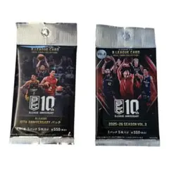 B.LEAGUE CARD 2025-26 SEASON VOL.2 未開封