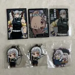 鬼滅の刃 宇髄天元 ラバーストラップ カード　まとめ売り