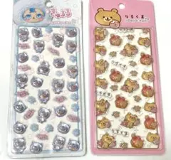 りるくま　きゅるる　ぷくぷくキャンディシール　吉田産業　ちゅるちゅるシール