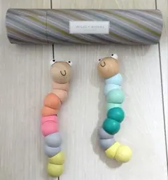 Adnil LAND WIGGLY WORMS ピンク・ブルー　セット