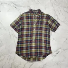Polo by Ralph Lauren マドラスチェック 半袖シャツ BD