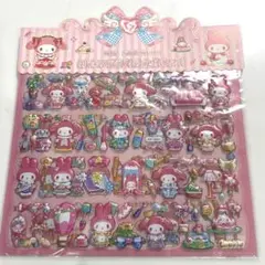 シール　マイメロ　ぷっくり