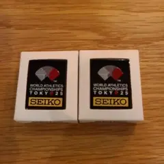 世界陸上 東京 2025 SEIKO ピンバッジ 未使用