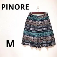 PINORE M 膝丈フレアスカート　総柄　1990のサムネイル