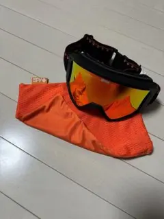 SPY ゴーグル オレンジ ミラー レンズ