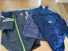 adidas ジャージ ネイビー 140