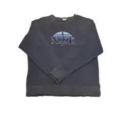 90s 銀タグ Nike スウェット ネイビー M