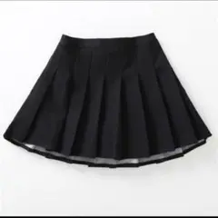 キッズ プリーツスカート 黒 130 ガールズ 通学 おしゃれ インポート