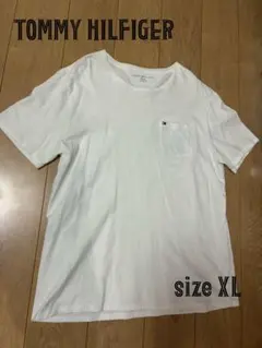 TOMMY HILFIGER ホワイト Tシャツ XL