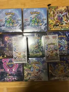 【新品•未開封】ポケモンカード シュリンク付き11BOX まとめ売り