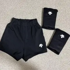 デサント バレーボール パンツ&膝サポーターセット(キッズサイズ)
