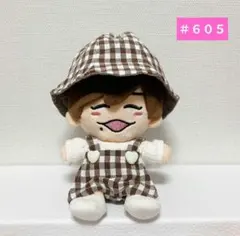 ちびぬい服　はぴぬい服　サロペット　チューリップハット ＃６０５