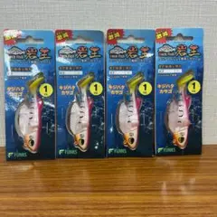 岩王 05ホワイトレオパード 4個セット ロックフィッシュ ジグワーム 28gのサムネイル