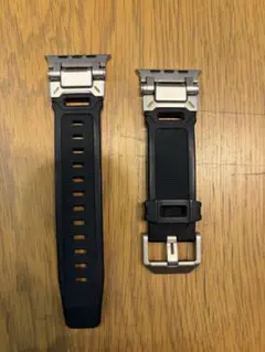 Apple Watch 49mm用 ラギッドバンド ブラック