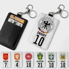 オーダーメイド カードケース サッカー 国家代表 ワールドカップ W杯