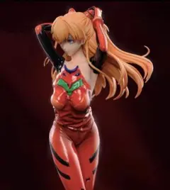 新世紀エヴァンゲリオン　式波　アスカバイク ガレージキット　フィギュア　未完成 Yahoo!オークション - 1/6 アスカとバイク ガレージキット完成品