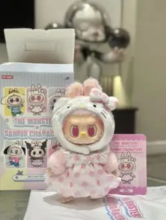 ラブブlabubu THE MONSTERS × サンリオHELLO KITTY