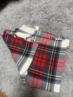 チェック マフラー