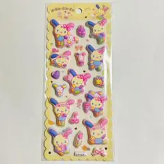 【新品未使用】 ウサハナ マシュマロシール シール