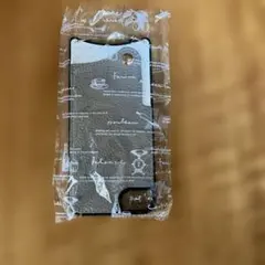 iPhoneケース ショルダータイプ グレー ホワイト