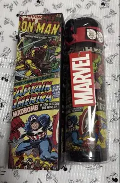 【新品未使用】MARVEL マーベル 軽量ワンタッチパーソナルボトル 500mlのサムネイル