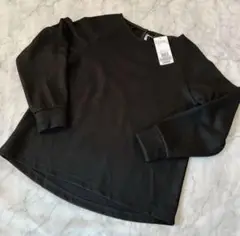 トップス カットソー UNTITLED 黒 S M 長袖
