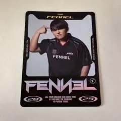 FENNEL MrTenzouEz vcjカード