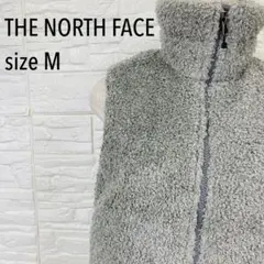 THE NORTH FACE ボア フリースベスト カーリーベスト M グレー