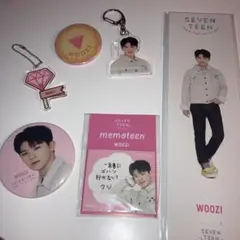 SEVENTEEN セブチ ウジ Cafe POPUP アクキー ネームバッジ