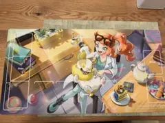 ポケモンカードゲーム プレイマット ソニア ワンパチ ポケカ四天王