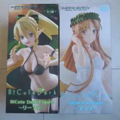【新品・未開封】ソードアートオンライン リーファ ＆ アスナ フィギュア セット