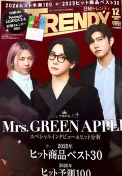 ミセスグリーンアップル 雑誌