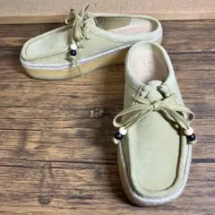 （K25203）クラークス カップロー ミュール 35 1/2（約22.5㎝）のサムネイル