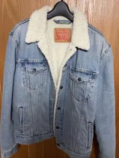 Levi's ボア襟付きデニムジャケット M