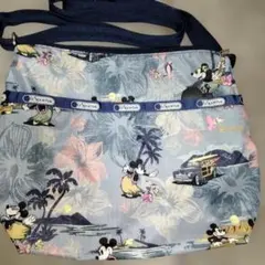 LeSportsac✮ ハワイ限定 ディズニー ショルダーバッグ　ブルー