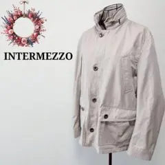美品✨インターメッツォ◇ライトアウター ジップブルゾン ペイズリー イタリア L
