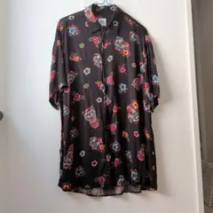 【美品/完売品】 ZARA ザラ 総柄 半袖 アロハ シャツ 虎 タイガー