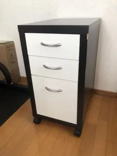 IKEA デスクワゴン 3段 キャスター付き