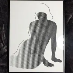 aicon works シルクスクリーン アート 版画 額装済 AICON シルクスクリーン シルクスクリーン