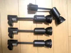 ダクトレール用LEDライト4個セット元値3万円超コイズミASE940195黒