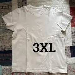 UNIQLO U クルーネックTシャツ　ベージュ　3XL