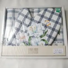 HANAE  MORI  キッチン  ミトン  クロス  セット