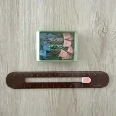 【CLOVER】ニットゲージII &フォークピン 編み地仕上げ用25本入り