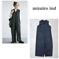 【新品】現行　ミズイロインド mizuiroind テーラードサロペット