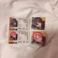 Crazy:B TRIP 特典 缶バッジ ID風カード 椎名ニキ　桜河こはく