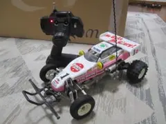 タミヤ 1/10 電動RC M-07 メカ・プロポ・スイフト白ボディ付 組立済