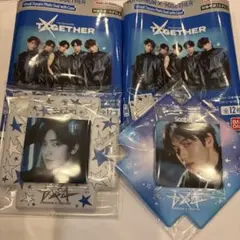 バンダイ　ビジュアルスクエアフォトシールケース　TXT スビン　2種セット