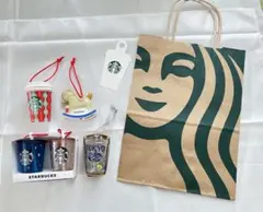 限定 スタバ オーナメント セット 東京 レッド ゴールド カップ ホース