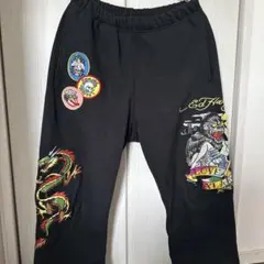 edhardy velours pants y2k archive 00s - メルカリ