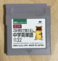 Nintendo ゲームボーイ ソフト Z会 中学英単語